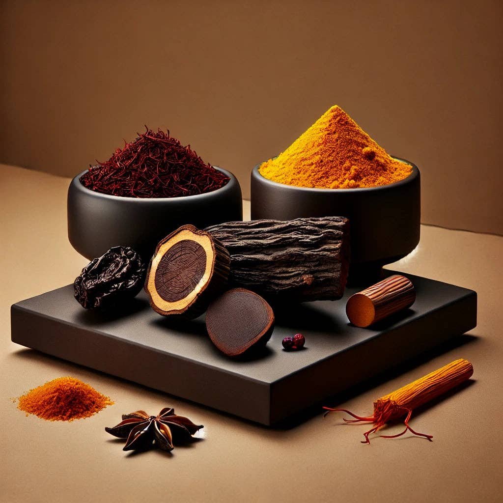 Handmade Olive Wax Candle - Oud + Saffron (10.5oz)